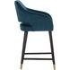 Adelaide 38.25 inch Timeless Teal Counter Stool